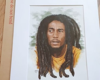 Bob Marley & the wailers single digital portrait to fit 16 x 12 frame
