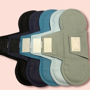 5 Stoffslipeinlagen Vorteilspack in den Farben eurer Wahl Individuell anpassbar Baumwolle reusable pantyliner ZeroWaste waschbar Bild 4