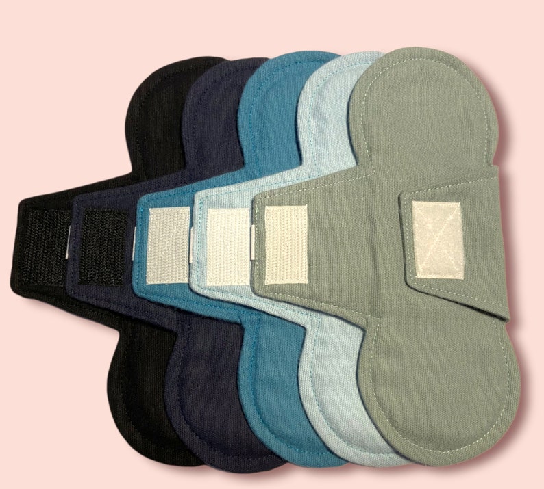 5 Stoffslipeinlagen Vorteilspack in den Farben eurer Wahl Individuell anpassbar Baumwolle reusable pantyliner ZeroWaste waschbar Bild 4