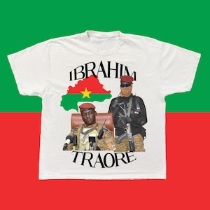 Ibrahim Traore Burkina Faso Tribute TShirt