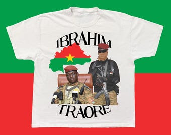 Ibrahim Traore Burkina Faso Tribute TShirt