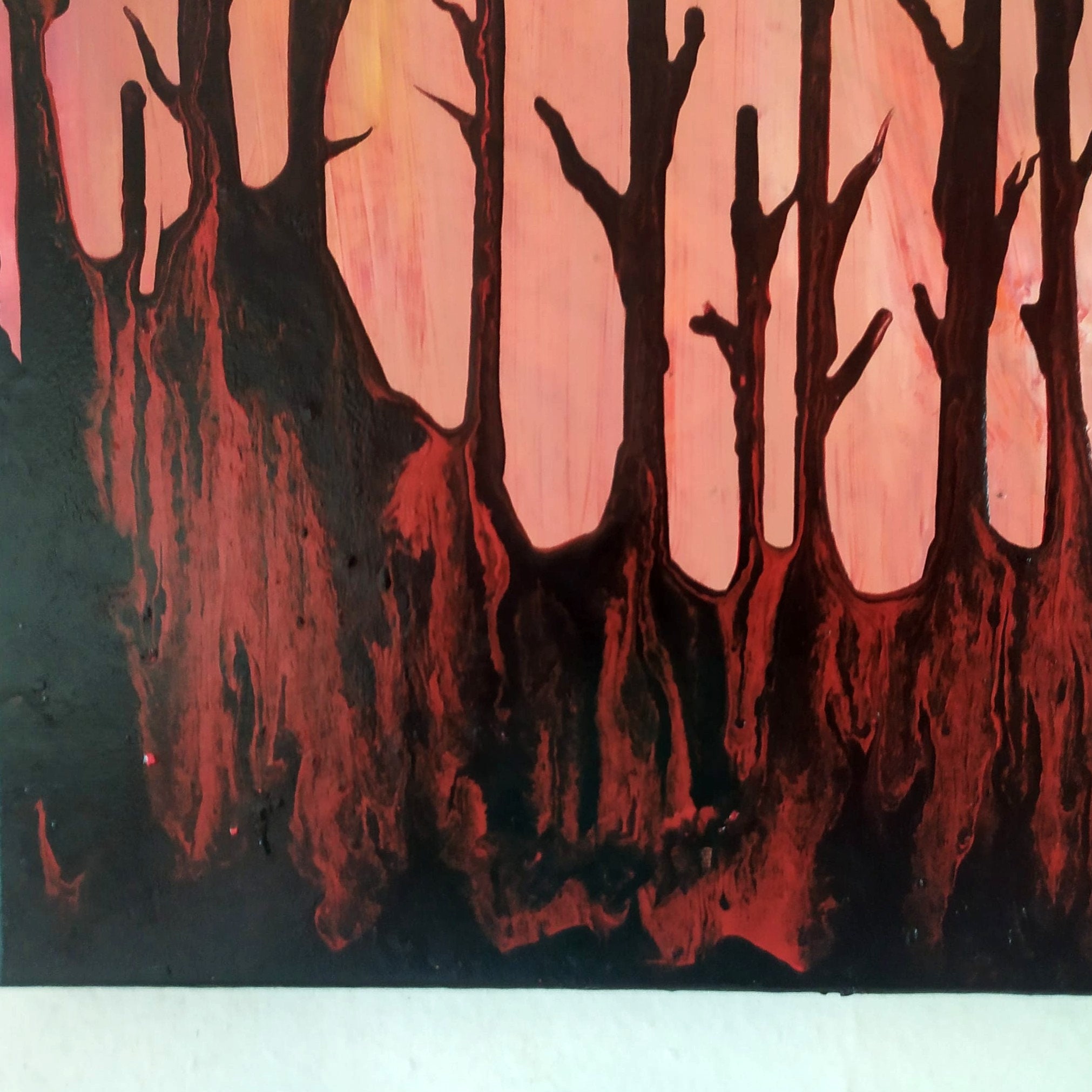 Dekorative Gemälde Schlafzimmer Gemälde Salon-Gemälde | Etsy