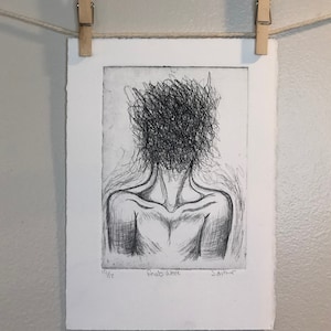 Original Design Etching Print | Blursday |