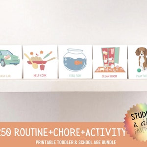 Routine Cards, Chore Chart, Perpetual Calendar, Kids Routine Chart, Daily Rhythm, Kids Morning Routine, Bedtime Routine, Morning Checklist image 3