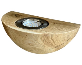 Wandlampe aus Holz | Wandleuchte Holz | Holz Wandlampe | Holz Wandleuchte | Rustikale Wandlampe aus Holz | Holz Lampe | Wandlampe Eiche