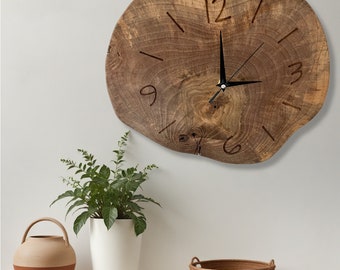 Horloge murale en bois | Horloge murale moderne | Horloges murales modernes | Horloges murales modernes | Horloge murale en bois | Horloge murale rustique | Horloges murales salon