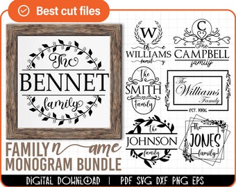 Download Family Name Svg Etsy