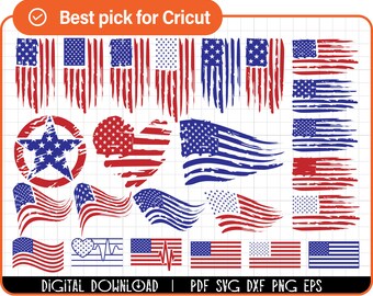Download American Flag Svg Etsy