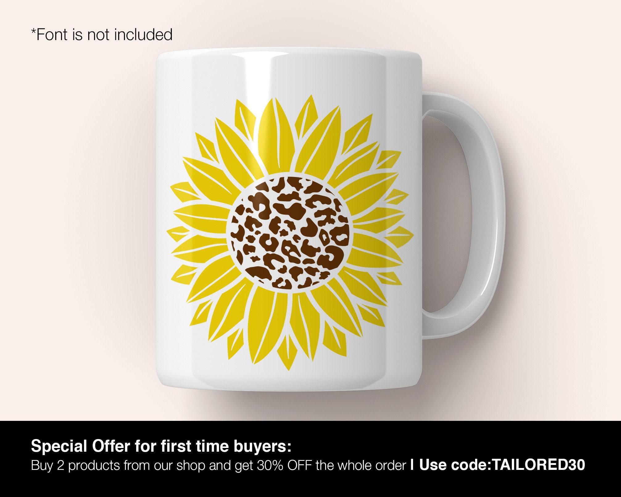 Free Free Sunflower Split Monogram Svg Free 135 SVG PNG EPS DXF File