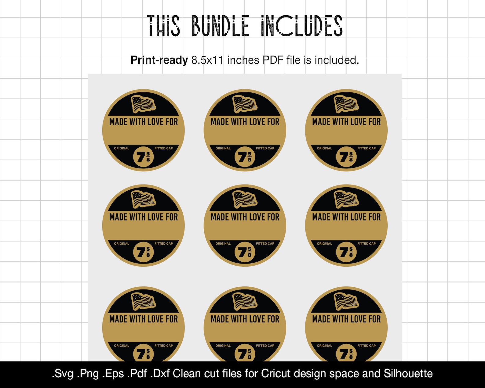 Baseball cap tag svg baseball sticker svg template pdf Etsy