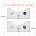 Tshirt Ruler Printable Bundle, T-shirt Alignment Tool Template, Tshirt ...