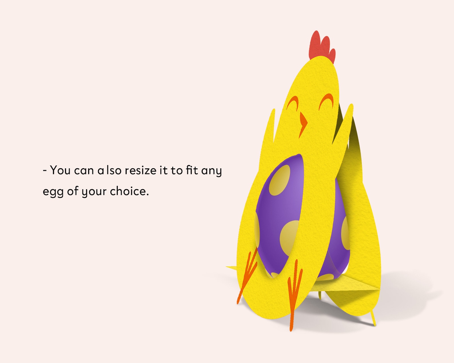 Chick Egg Holder Svg, Easter Egg Svg, Easter Egg Holder Template, Egg ...