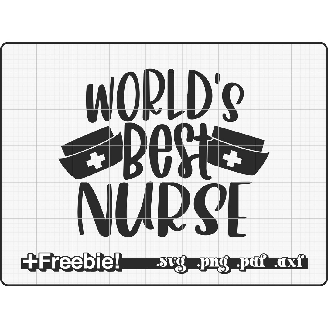 Nurse Svg, World's Best Nurse,cna Svg Png, Rn Svg, Nurse Png, Nursing