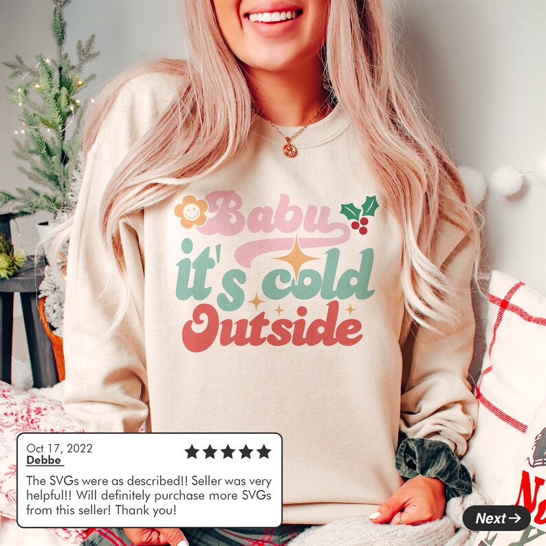 Cold Retro Retro Baby It's Cold Outside Svg Png, Winter Svg, Cozy Season Svg ...