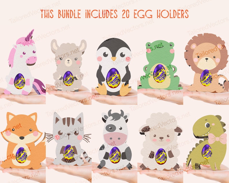 Stuffer Svg 20 Easter Egg Holder Svg Bundle, Egg Holder Svg, Easter Egg Svg, Easter ...