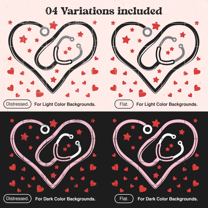 Nurse Valentine Png, Heart Stethoscope Png, Valentine Heart Png ...
