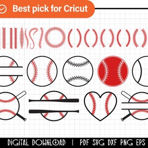 Baseball stitches svg bundle, Baseball monogram svg, Softball svg with name, baseball mom svg, Split Monogram SVG, baseball clipart svg,