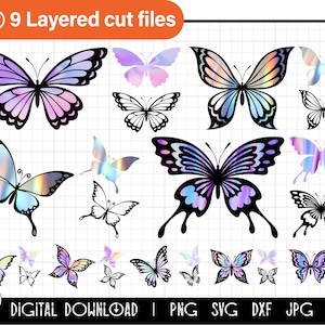 Schmetterling svg Bundle, Schmetterling svg, Schmetterling svg, Schmetterling svg, Schmetterling png, Schmetterling Schablone SVG, Schmetterling svg Dateien für Cricut, Cut Files