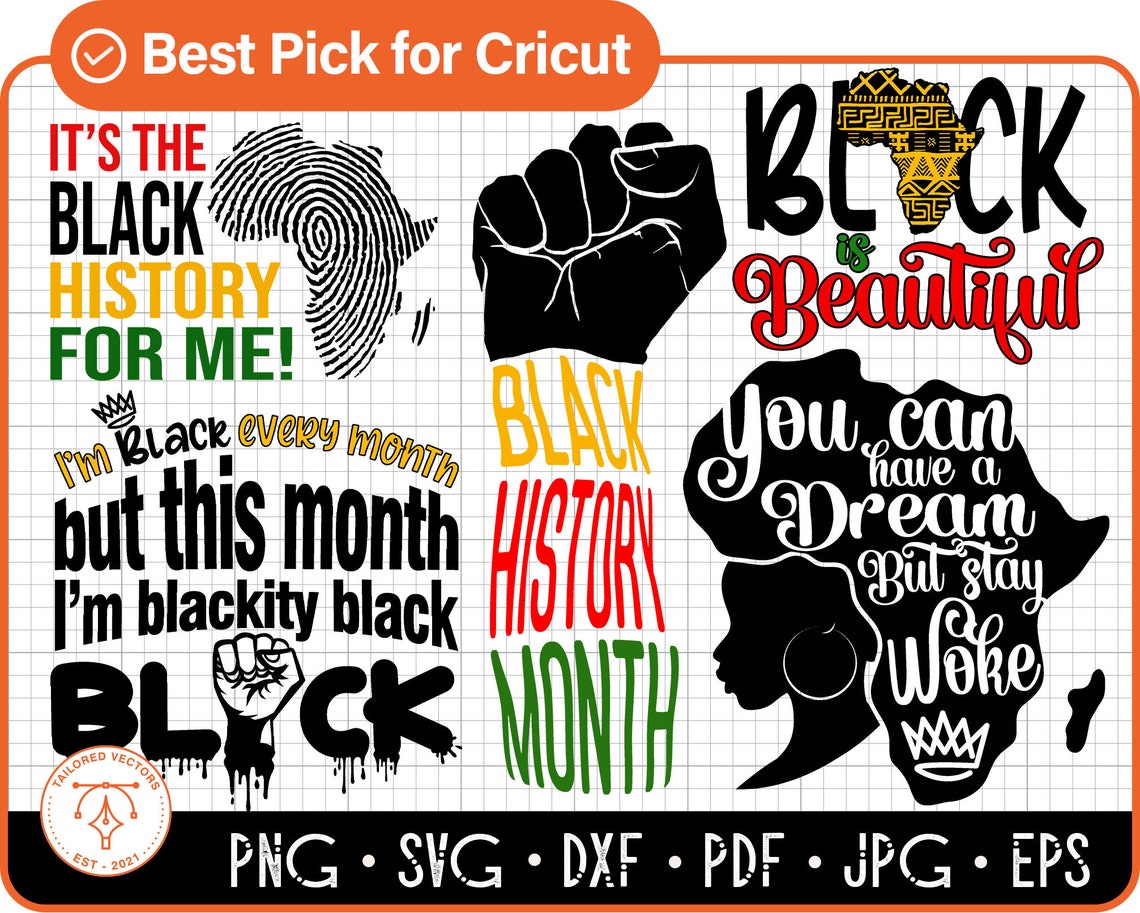 Black History Month SVG Bundle BHM Svg bundle African | Etsy Black History Month SVG Bundle BHM Svg bundle African | Etsy