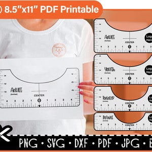 Excited to share the latest addition to my # shop: Printable T-shirt  Alignment Tool, T-shirt Ruler …