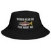 Women Fear Me - Fish Want Me - Embroidered Bucket Hat 