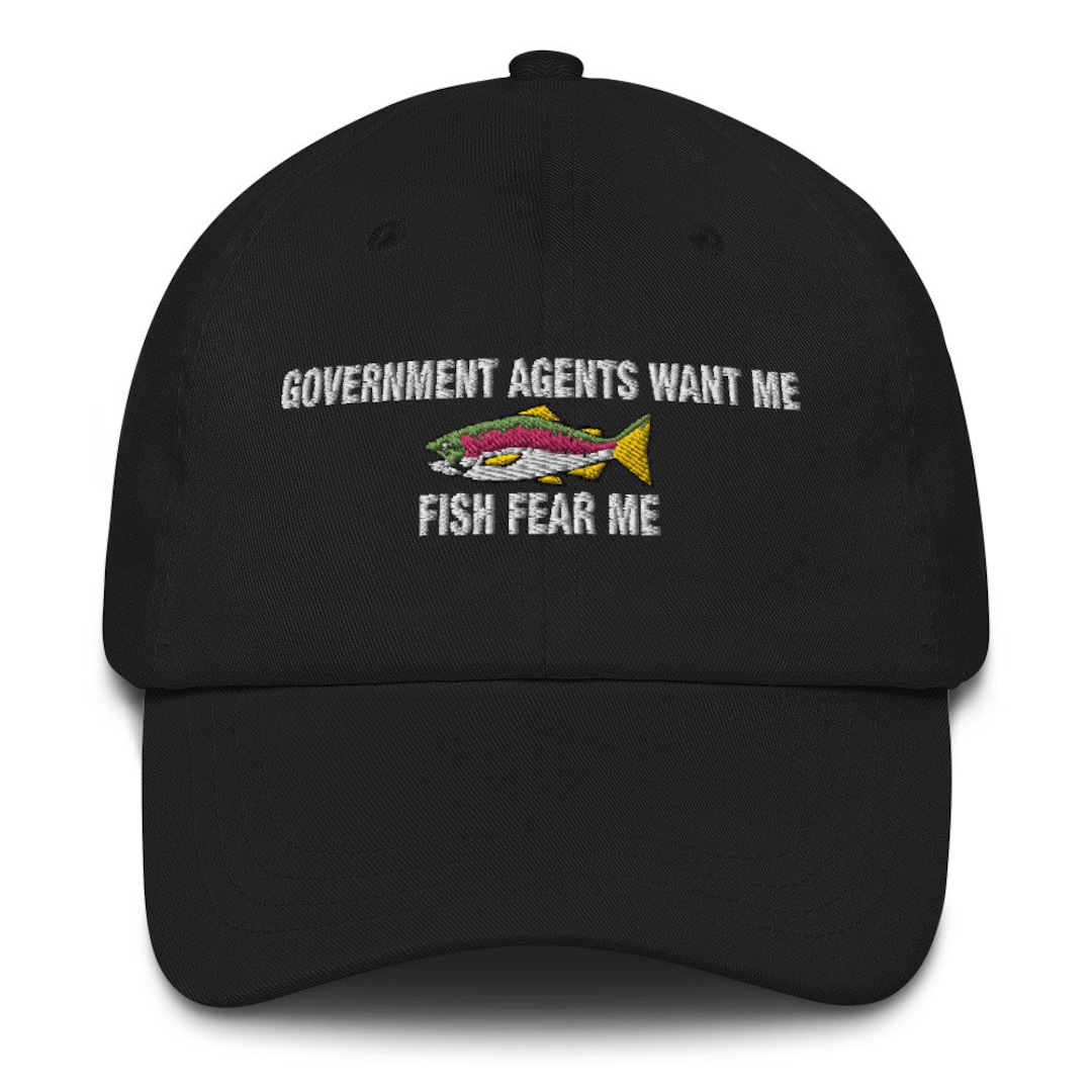 Fish fear me hat clearance