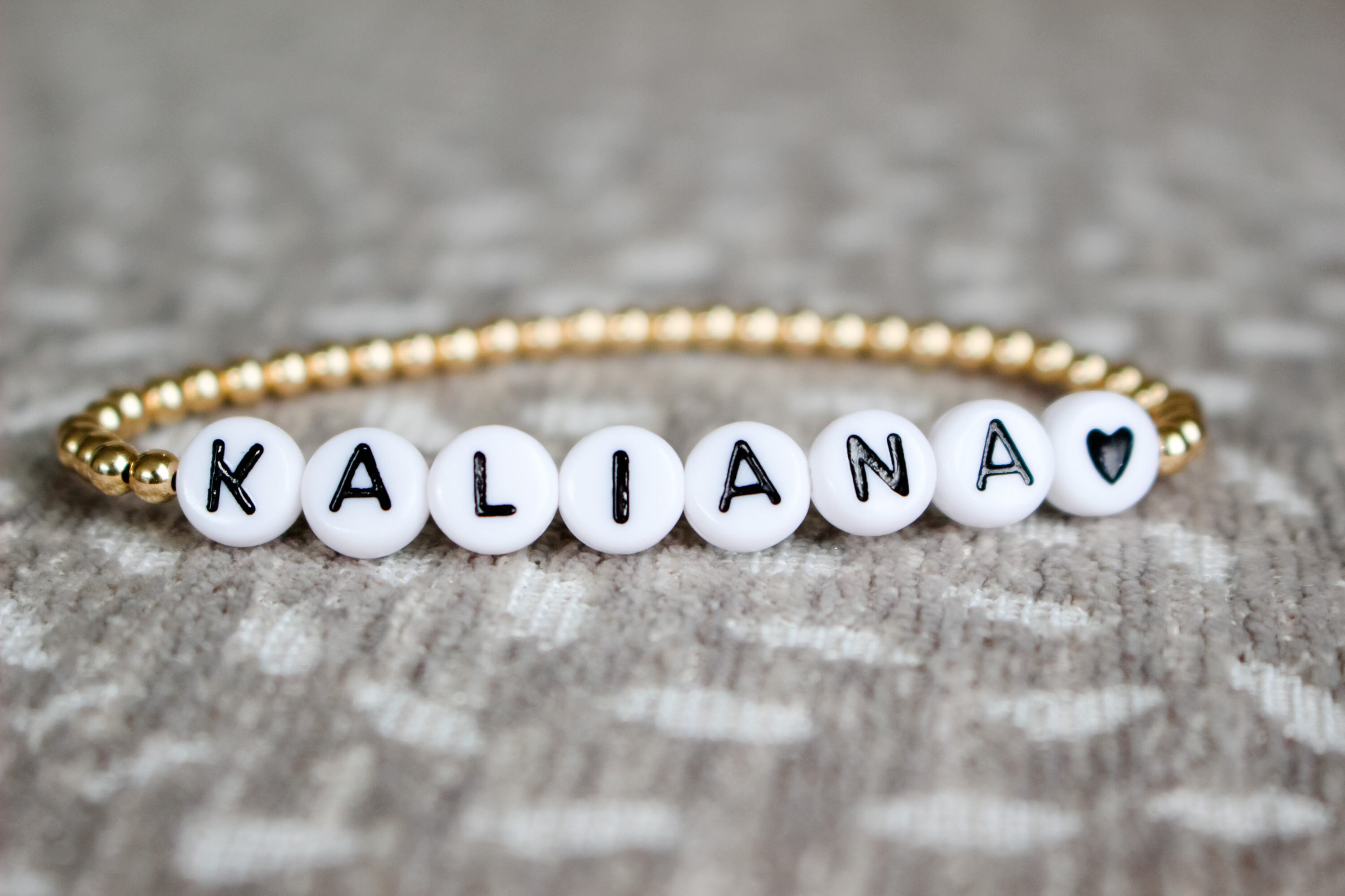Personalized Name Bracelet 14k Gold Filled Sterling Silver Etsy UK