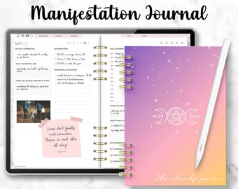 Download Manifest Workbook Etsy