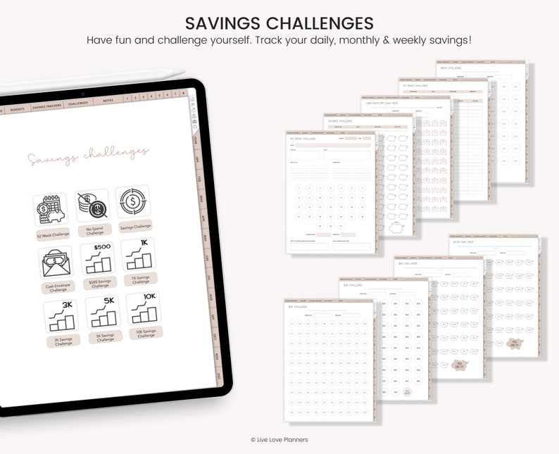 Digital Budget Planner, Finance Tracker, Finance Planner, Digital Budget, Boho Budget Planner, Portrait Budget Planner, GoodNotes Planner
