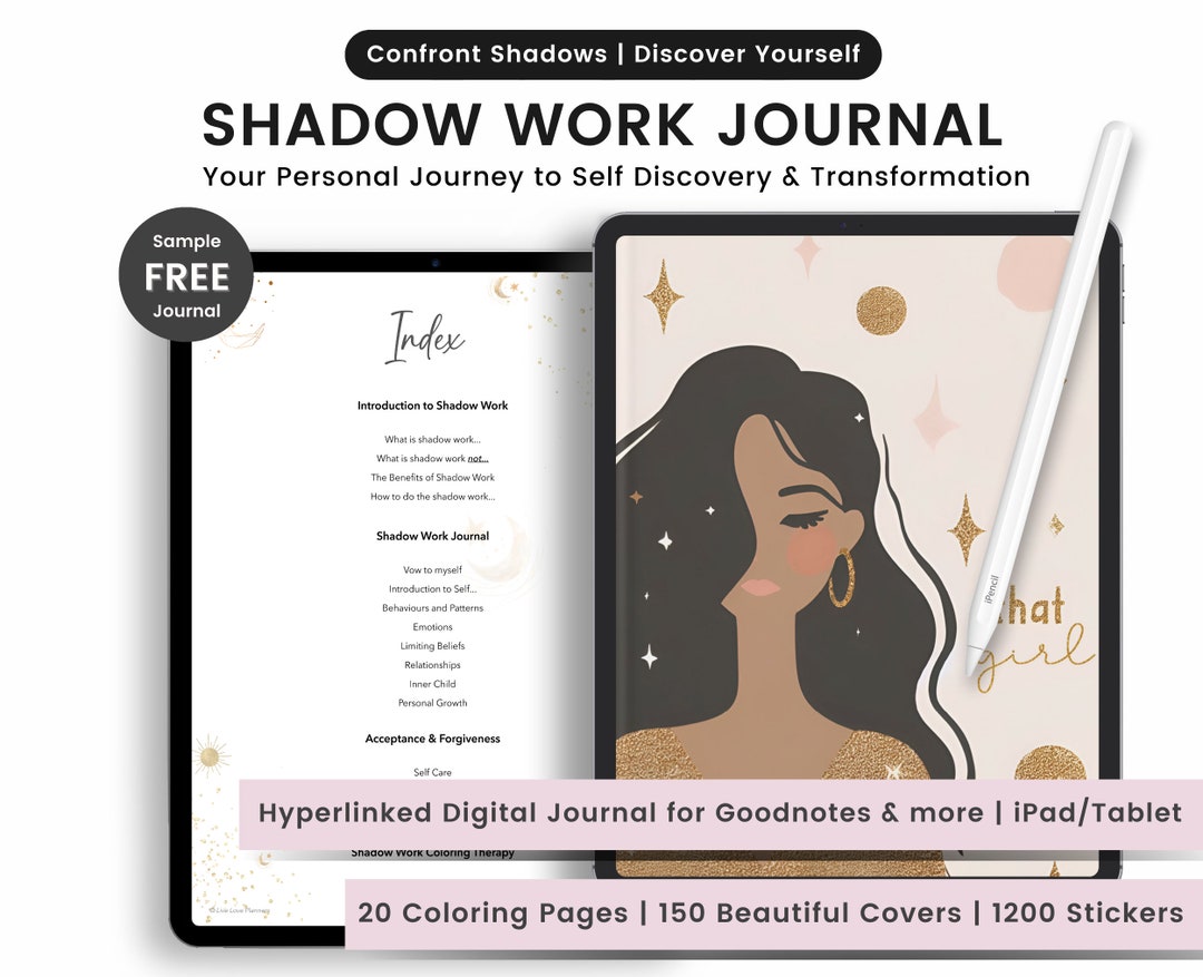 Shadow Work Journal, Journal Prompts, Digital Shadow Work Journal, Book ...