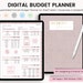 Digital Budget Planner, Finance Tracker, Finance Planner, Digital Budget, Digital Budget Planner, Portrait Budget Planner, GoodNotes Planner