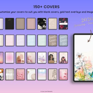 2026 Digital Planner, 2026 Journal, Dark Mode Digital Planner for 2026, 2026 Diary dark Screen, Portrait Planner, Goodnotes, iPad and Tablet image 10