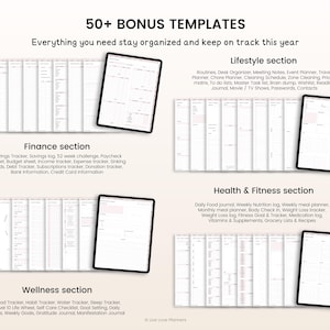 2026 Planner, 2026 Digital Planner, 2026 Planner Digital, 2026 Planner, 2026 Dated Planner, Hyperlinked Planner, Goodnotes 2026 Planner iPad image 9