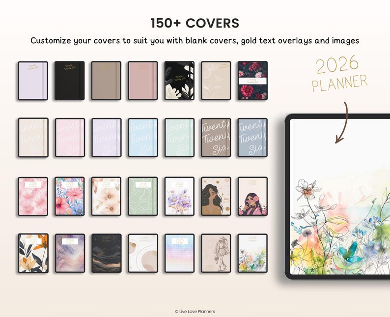 2026 Planner, 2026 Digital Planner, 2026 Planner Digital, 2026 Planner, 2026 Dated Planner, Hyperlinked Planner, Goodnotes 2026 Planner iPad image 10