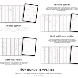 2024 Digital Planner, 2024 Digital Planner for Goodnotes, Portrait Planner, 2024 Planner, Hyperlinked 2024 Digital Planner image 9