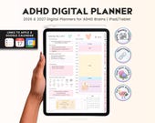 ADHD Planner, 2026 Planner, 2026 ADHD Planner, Neurodivergent Daily Weekly Monthly Life Journal, 2026 Digital Planner, 2027 Planner for ADHD