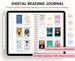 Reading Journal, Reading Log, Digital Reading Journal, Book Tracker, Reading Tracker, Book Journal, Book Reading Journal for Goodnotes
