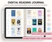 Reading Journal, Reading Log, Digital Reading Journal, Book Tracker, Reading Tracker, Book Journal, Book Reading Journal for Goodnotes 