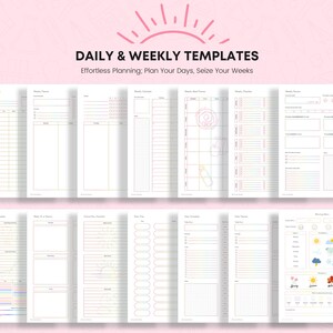 Printable Homeschool Planner 2026-2027: US Letter & A4 (Digital Download) image 7
