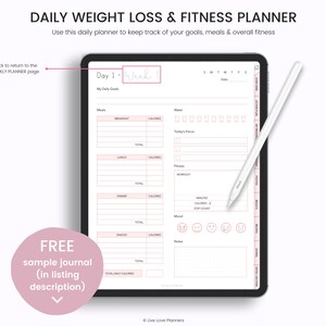 Weight Loss Journal, Weightloss Journal, Weight Loss, Workout Planner, Health & Fitness Goals, Meal Planner, Fitness Journal,Fitness Planner