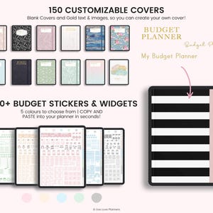 Digital Budget Planner: Finance Tracker, GoodNotes Compatible (Portrait) (PDF Download image 9