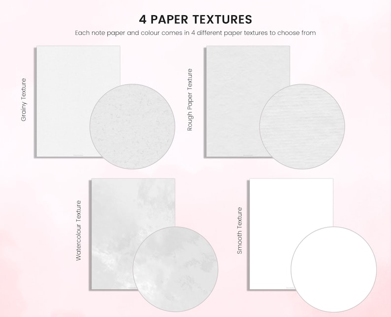 Digital Note Paper Templates: Lined, Grid, Blank (Goodnotes, Notability) image 4