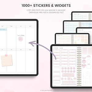 Digital Note Paper Templates: Lined, Grid, Blank (Goodnotes, Notability) image 9