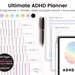 Printable ADHD planner, ADHD Planner for adults, Life Planner for ADHD, Adhd Journal, Editable Adhd Planner, Printable Life Planner 