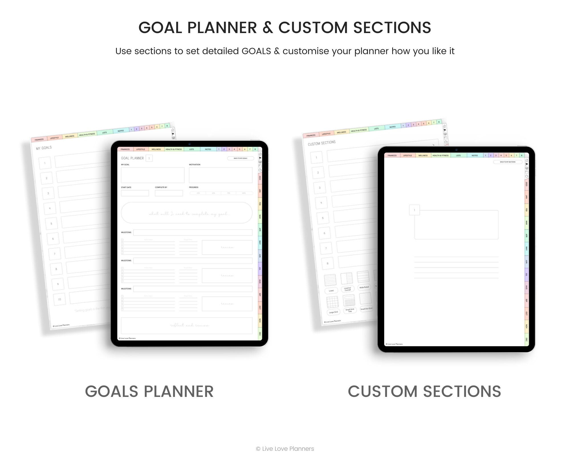 2023 Essentials Digital Planner 2023 Portrait Planner 2023 Etsy UK
