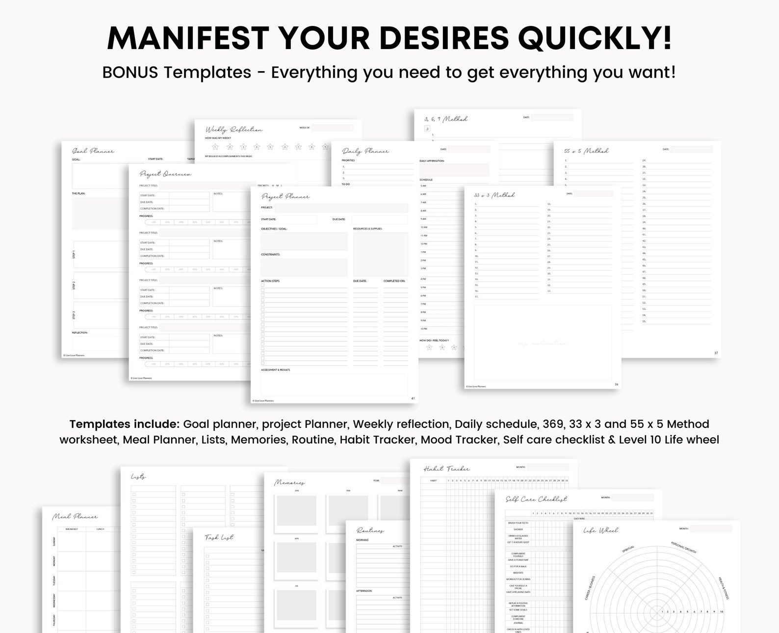 tbm manifestation journal tbm manifestation journal