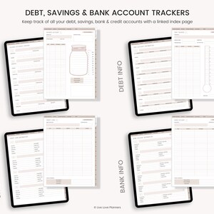Digital Budget Planner, Finance Tracker, Finance Planner, Digital Budget, Boho Budget Planner, Portrait Budget Planner, GoodNotes Planner