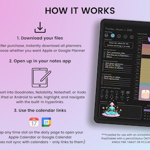 ADHD Planner 2026, 2026 Digital Planner, 2026 ADHD Digital Planner, Daily Planner,Weekly Monthly Life Planner For Goodnotes iPad Android PDF image 10