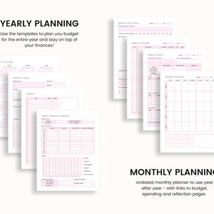 Budget Planner Printable, Finance Tracker, Finance Planner, Printable Budget, Budget Planner, Printable Budget Planner, US Letter Planner,A4