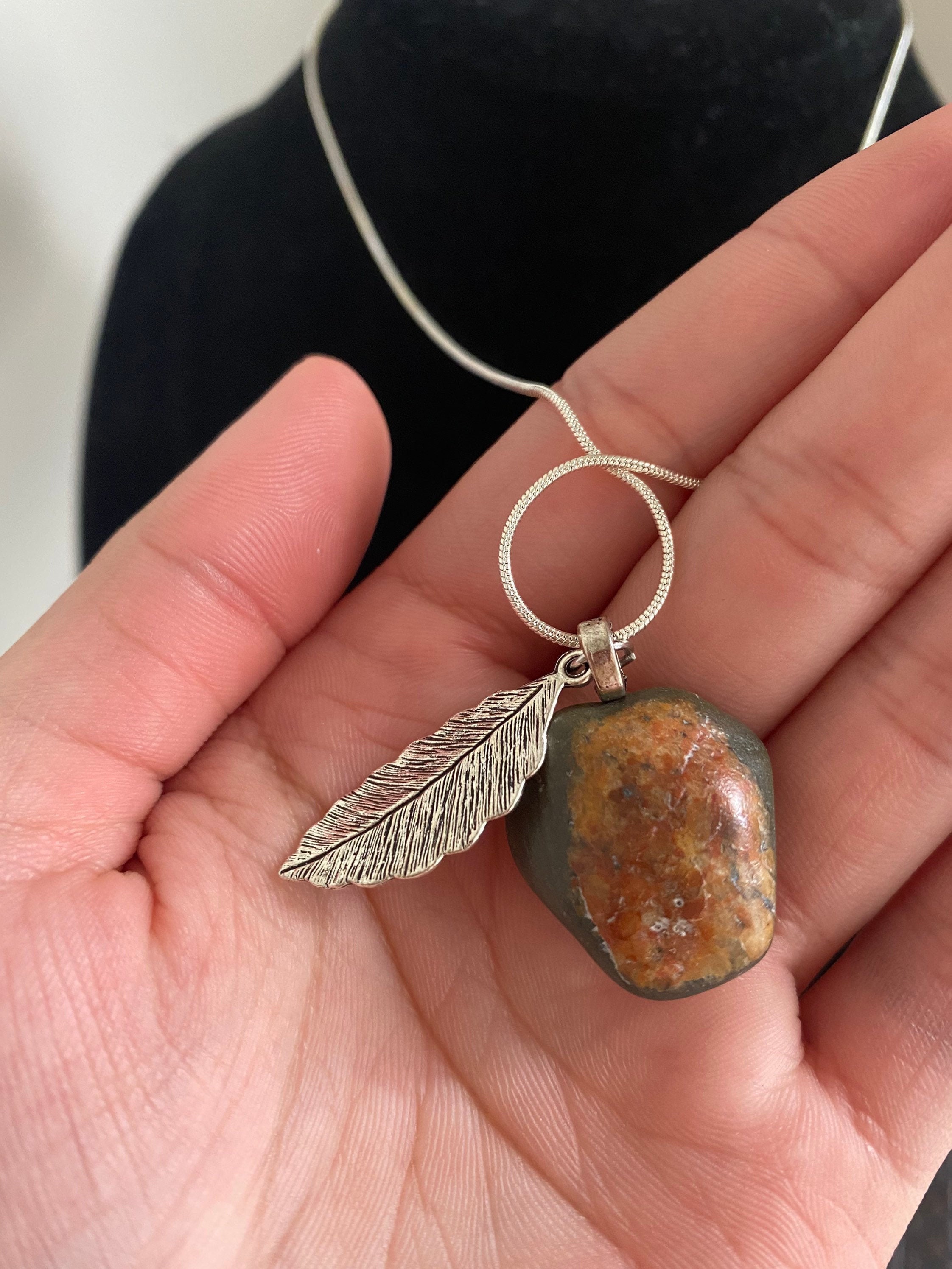 real fossil necklace